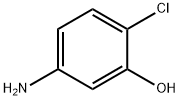 2-Chloro-5-aminophenol Struktur