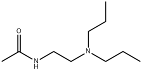 Acetamide,  N-[2-(dipropylamino)ethyl]- Structure