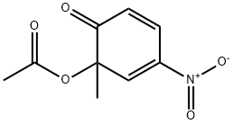 Acetic acid 1-methyl-3-nitro-6-oxo-2,4-cyclohexadienyl ester|
