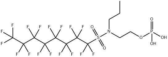 heptadecafluoro-N-[2-(phosphonooxy)ethyl]-N-propyloctanesulphonamide|