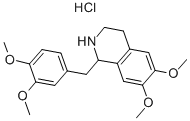 1-(3,4-Dimethoxybenzyl)-1,2,3,4-tetrahydro-6,7-dimethoxyisochinoliniumchlorid