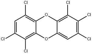 1,2,3,6,7,9-HEXACHLORODIBENZO-PARA-DIOXIN Structure