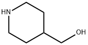 4-Piperidinemethanol Structure