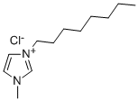 1-甲基-3-辛基氯化咪唑翁, 64697-40-1, 结构式