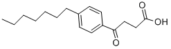 4-(4-HEPTYLPHENYL)-4-OXOBUTANOIC ACID Structure