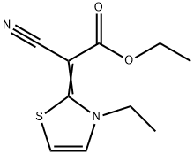 Acetic acid, cyano(3-ethyl-2(3H)-thiazolylidene)-, ethyl ester (9CI)|