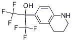 1,1,1,3,3,3-六氟-2-(1,2,3,4-四氢喹啉-6-基)丙-2-醇, 65797-52-6, 结构式