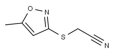 Acetonitrile, [(5-methyl-3-isoxazolyl)thio]- (9CI)|