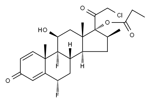 Halobetasol propionate Structure