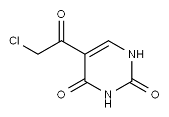 2,4(1H,3H)-Pyrimidinedione, 5-(chloroacetyl)- (9CI)|