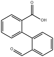 2'-ホルミルビフェニル-2-カルボン酸 化学構造式