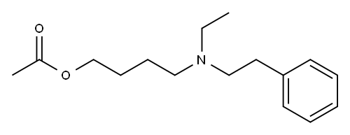 Acetic acid 4-(ethylphenethylamino)butyl ester|