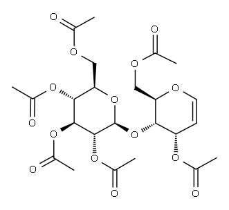 HEXA-O-ACETYL-CELLOBIAL Structure