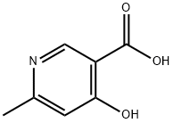 4-Hydroxy-6-methylnicotinic acid Structure
