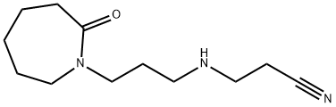3-[[3-(Hexahydro-2-oxo-1H-azepin-1-yl)propyl]amino]propanenitrile|