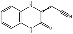 Acetonitrile, (3,4-dihydro-3-oxo-2(1H)-quinoxalinylidene)- (9CI) Structure
