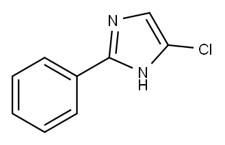 1H-Imidazole,  4-chloro-2-phenyl-  (9CI) Structure