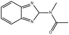 Acetamide, N-2H-benzimidazol-2-yl-N-methyl- (9CI) Structure