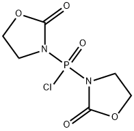 Bis(2-oxo-3-oxazolidinyl)phosphinic chloride Struktur