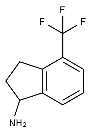 1H-INDEN-1-AMINE, 2,3-DIHYDRO-4-(TRIFLUOROMETHYL)|68755-43-1