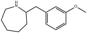 HEXAHYDRO-2-[(3-METHOXYLPHENYL)METHYL]-1H-AZEPINE 结构式