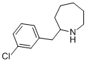 HEXAHYDRO-2-[(3-CHLOROPHENYL)METHYL]-1H-AZEPINE Structure