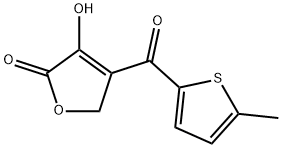 2(5H)-Furanone, 3-hydroxy-4-[(5-methyl-2-thienyl)carbonyl]- (9CI) Structure