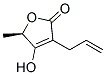 2(5H)-Furanone, 4-hydroxy-5-methyl-3-(2-propenyl)-, (5R)- (9CI)|
