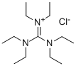 HEXAETHYL GUANIDINIUM CHLORIDE Structure