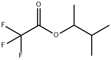 Acetic acid, 2,2,2-trifluoro-, 1,2-diMethylpropyl ester Structure