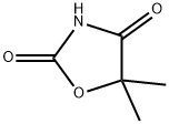5,5-二甲基噁唑烷-2,4-二酮, 695-53-4, 结构式