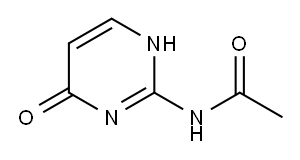 Acetamide, N-(1,4-dihydro-4-oxo-2-pyrimidinyl)- (9CI) Structure