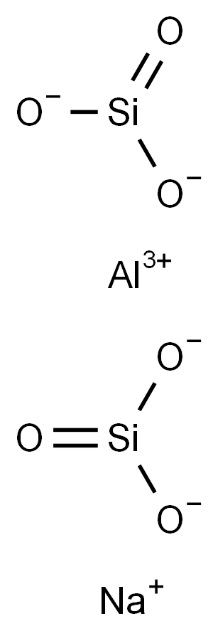 アルミノケイ酸NA 化学構造式