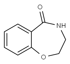 3,4-Hihydro-1,4-benzoxazepin-5(2H)-one Structure