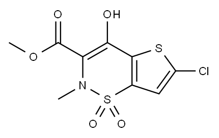 6-クロロ-4-ヒドロキシ-2-メチル-2H-チエノ[2,3-E]-1,2-チアジン-3-カルボン酸メチルエステル1,1-ジオキシド