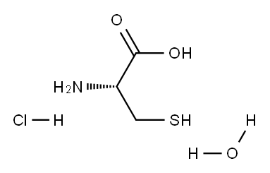L-Cysteine hydrochloride monohydrate Structure