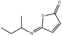 2(5H)-Furanone, 5-[(1-methylpropyl)imino]-, (5Z)- (9CI)|