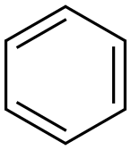 苯, 71-43-2, 结构式