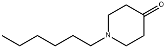 N-正己基-4-哌啶酮, 71072-22-5, 结构式