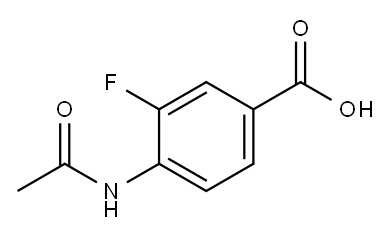 4-AcetaMido-3-fluorobenzoic acid|4-乙酰氨基-3-氟苯甲酸