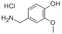 4-Hydroxy-3-methoxybenzylamine hydrochloride|香兰素胺盐酸盐