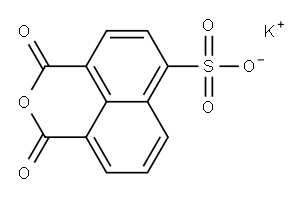4-Sulfo-1,8-naphthalic anhydride potassium salt Structure
