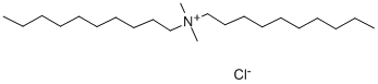 Didecyl dimethyl ammonium chloride Struktur