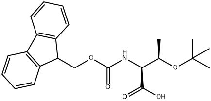 FMOC-O-tert-Butyl-L-threonine Struktur