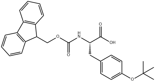 Fmoc-Tyr(tBu)-OH Struktur