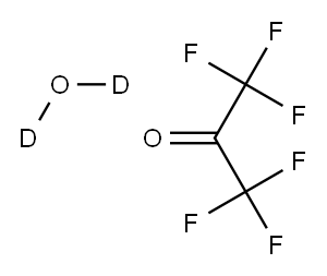 六氟丙酮三氘水合物 结构式