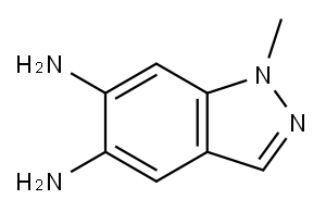 1H-Indazole-5,6-diamine,  1-methyl-|
