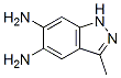 1H-Indazole-5,6-diamine,  3-methyl-|