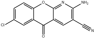 2-AMINO-7-CHLORO-5-OXO-5H-(1)BENZOPYRANO-(2,3-B)-PYRIDINE-3-CARBONITRILE price.