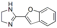 1H-Imidazole, 2-(2-benzofuranyl)-4,5-dihydro- Structure